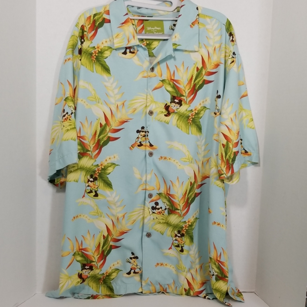 Men' Disney Parks Mickey Mouse Tommy Bahama Shirt